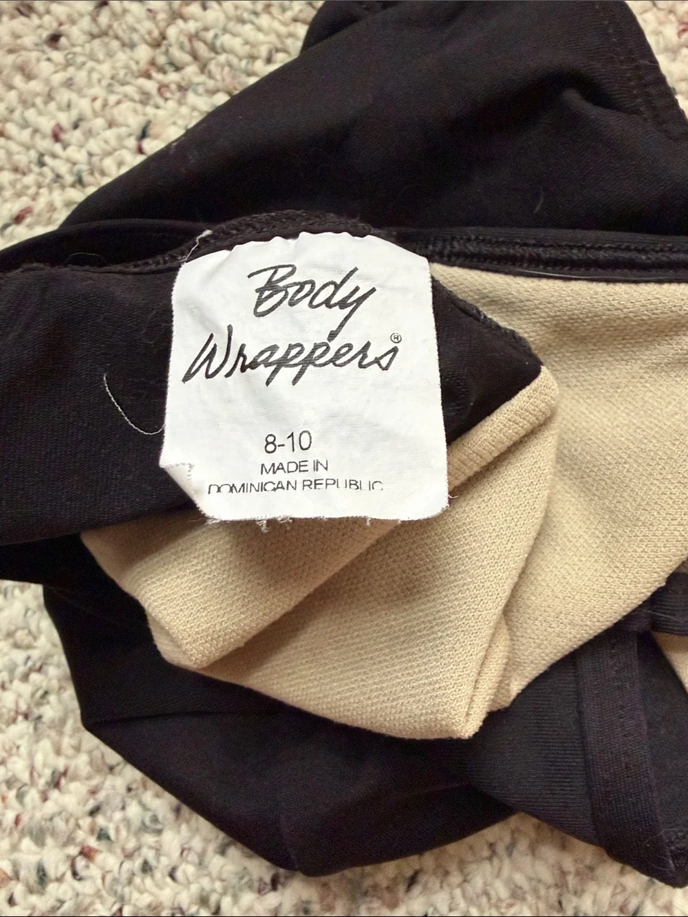Kid’s black leotard